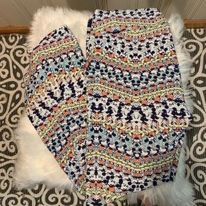 Disney Lularoe Dancing Mickey tall & curvy legging